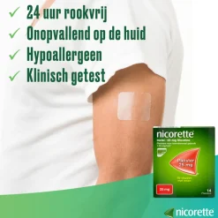 Invisi 25 mg Nicotine Pleister 14 stuks^Nicorette Best