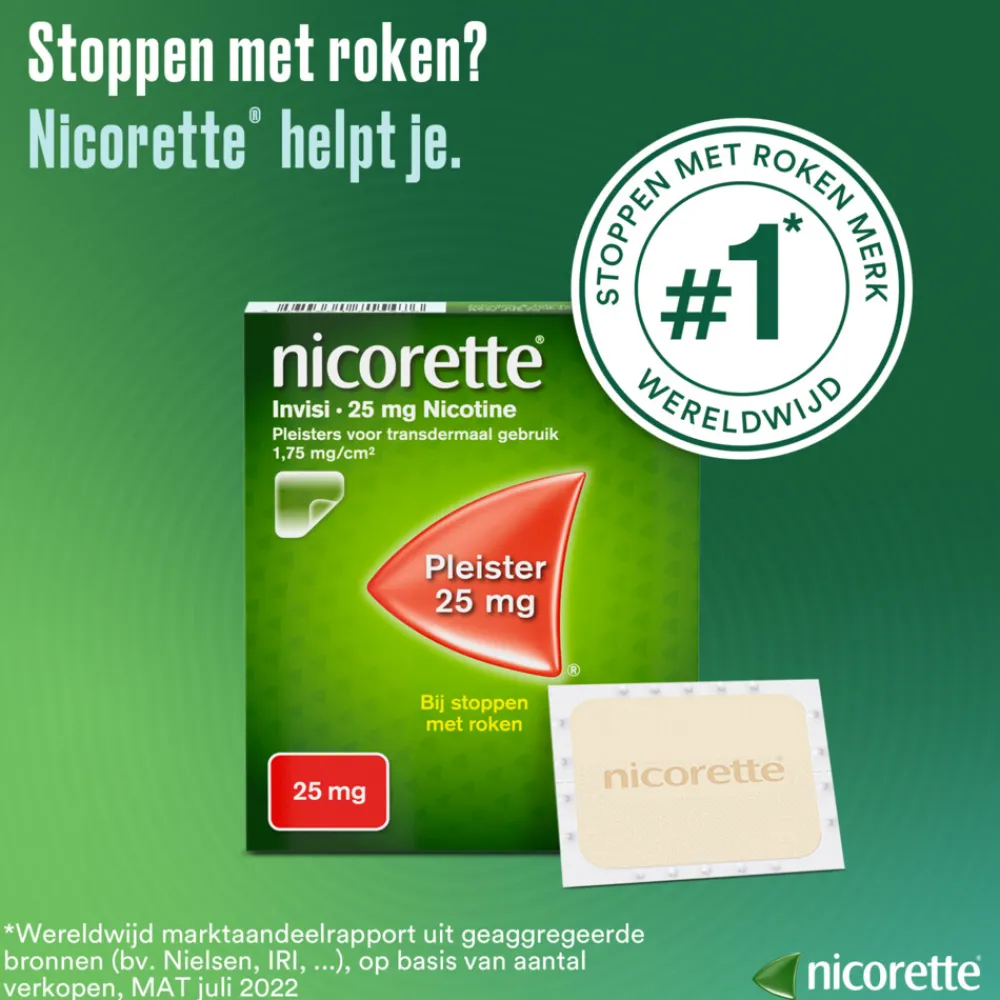 Clearance Invisi Patch Pleisters 15mg 14 stuks Stoppen Met Roken