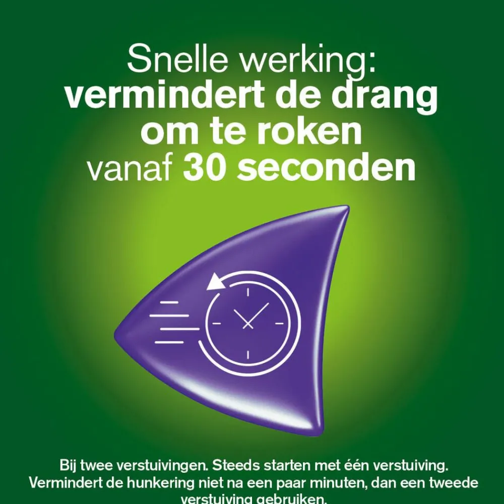 Mondspray Mint Duo 1 mg 2x13,2 Stoppen Met Roken