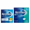 Stoppen Met Roken<Nicotinell Combinatie therapie: Pleister 21 mg 7 st + Zuigtablet Mint 1 mg 204 st Pakket
