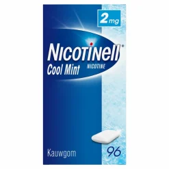 New Kauwgom Cool Mint 2 mg 96 stuks Stoppen Met Roken