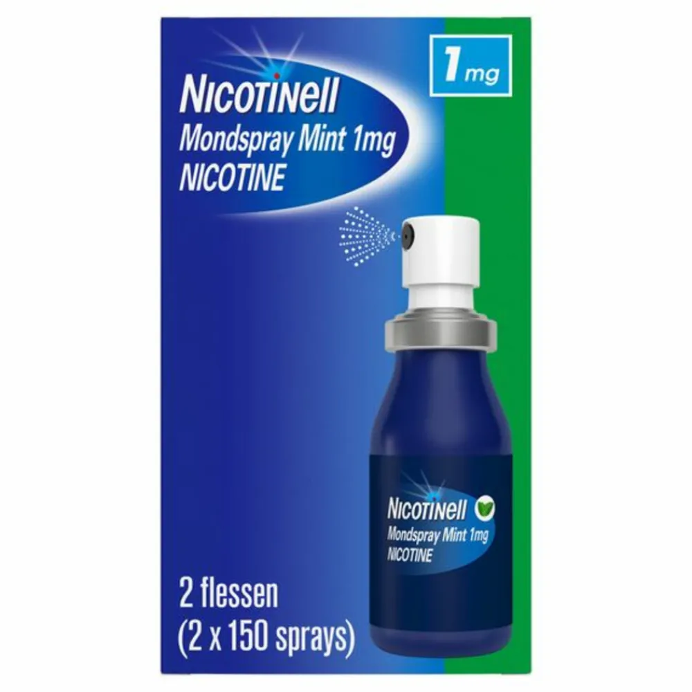 Stoppen Met Roken<Nicotinell Mondspray 1 mg Duo Verpakking 15 ml