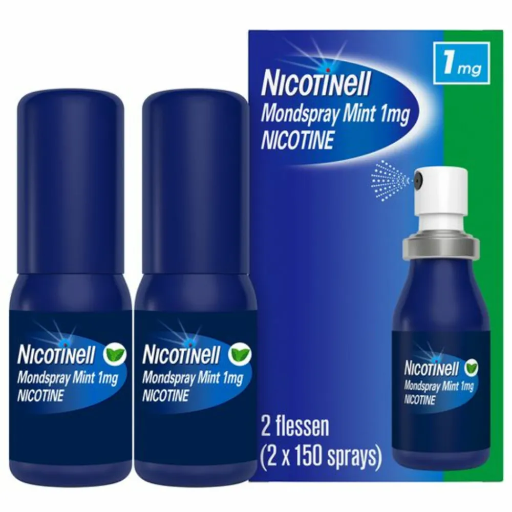 Stoppen Met Roken<Nicotinell Mondspray 1 mg Duo Verpakking 15 ml