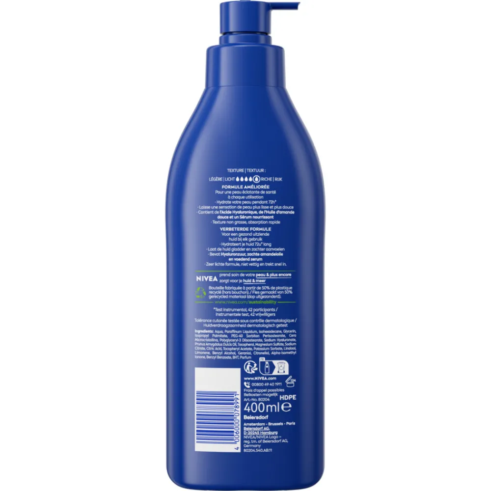 Bodymilk Verzorgend met pomp 400 ml^NIVEA Clearance