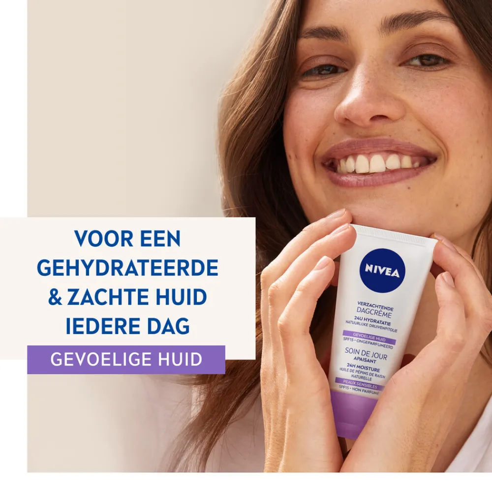 Dag- & Nachtcrème<NIVEA Dagcrème Verzachtend SPF 15 50 ml
