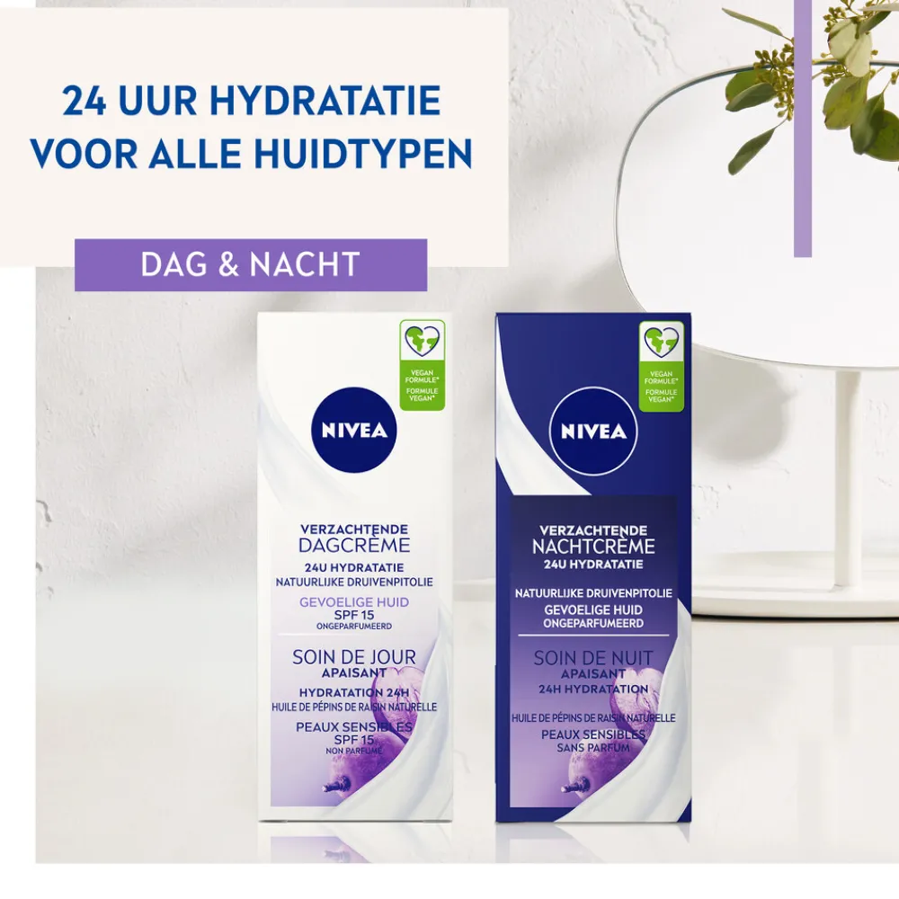 Dag- & Nachtcrème<NIVEA Dagcrème Verzachtend SPF 15 50 ml