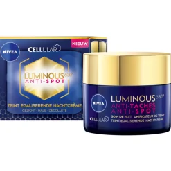 Dag- & Nachtcrème<NIVEA Luminous 630 Nachtcrème Anti-Spot 50 ml