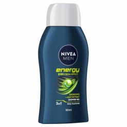 Bad & Douche<NIVEA Men Douchegel Energy Mini Reisformaat 50 ml