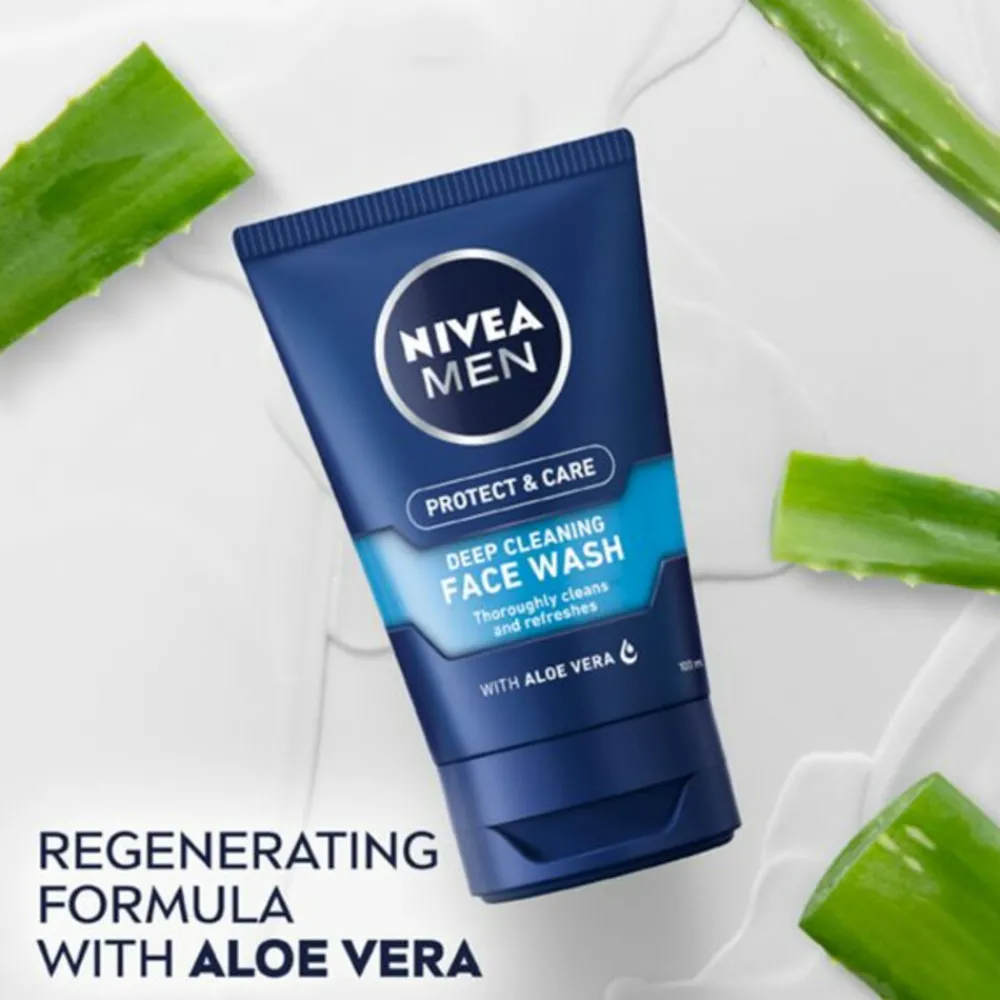 Face Wash Protect & Care 100 ml^NIVEA Men Sale