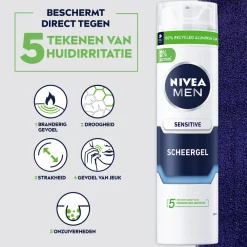 Hot Scheergel Sensitive 200 ml Heren Scheren & Ontharen