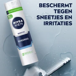 Hot Scheergel Sensitive 200 ml Heren Scheren & Ontharen