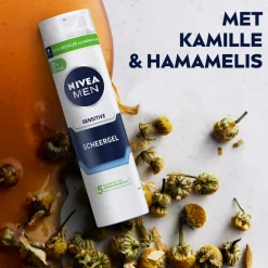 Hot Scheergel Sensitive 200 ml Heren Scheren & Ontharen