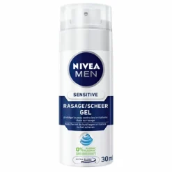 Scheren & Ontharen<NIVEA Men Scheergel Sensitive Mini 30 ml