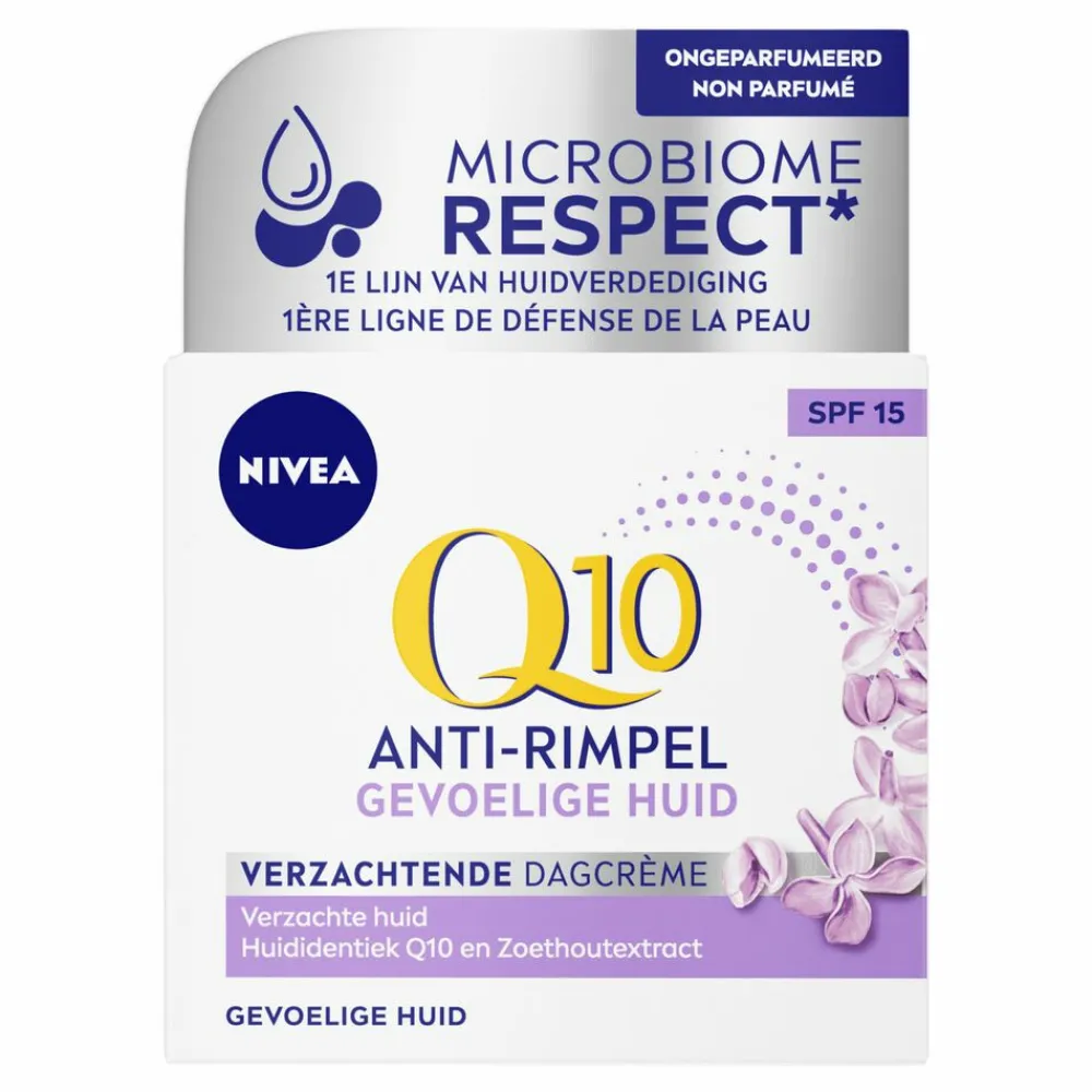 Q10 Dagcrème Anti-Rimpel Gevoelige Huid SPF 15 50 ml^NIVEA
