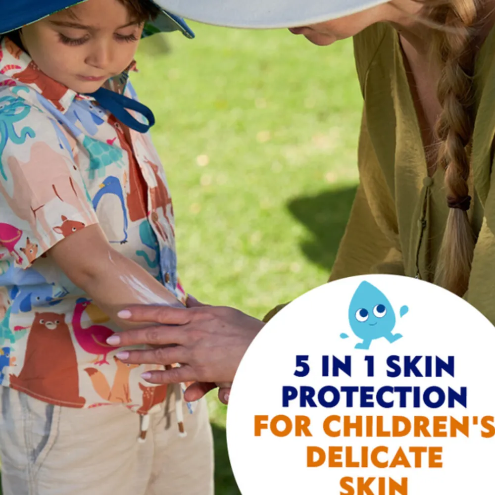 Lichaamsverzorging|Zonnebrand<NIVEA Sun Babies & Kids Sensitive Protect Zonnemelk SPF 50+ 200 ml