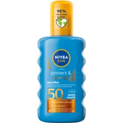 Zonbescherming<NIVEA Sun Protect & Bronze Zonnespray SPF 50 200 ml