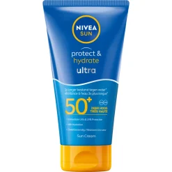 Zonbescherming<NIVEA Sun Protect & Hydrate Zonnebrandcrème Ultra SPF 50+ 150 ml