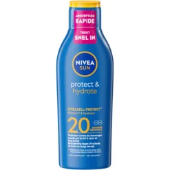 Protect & Hydrate Zonnemelk SPF 20 200 ml^NIVEA Sun Best
