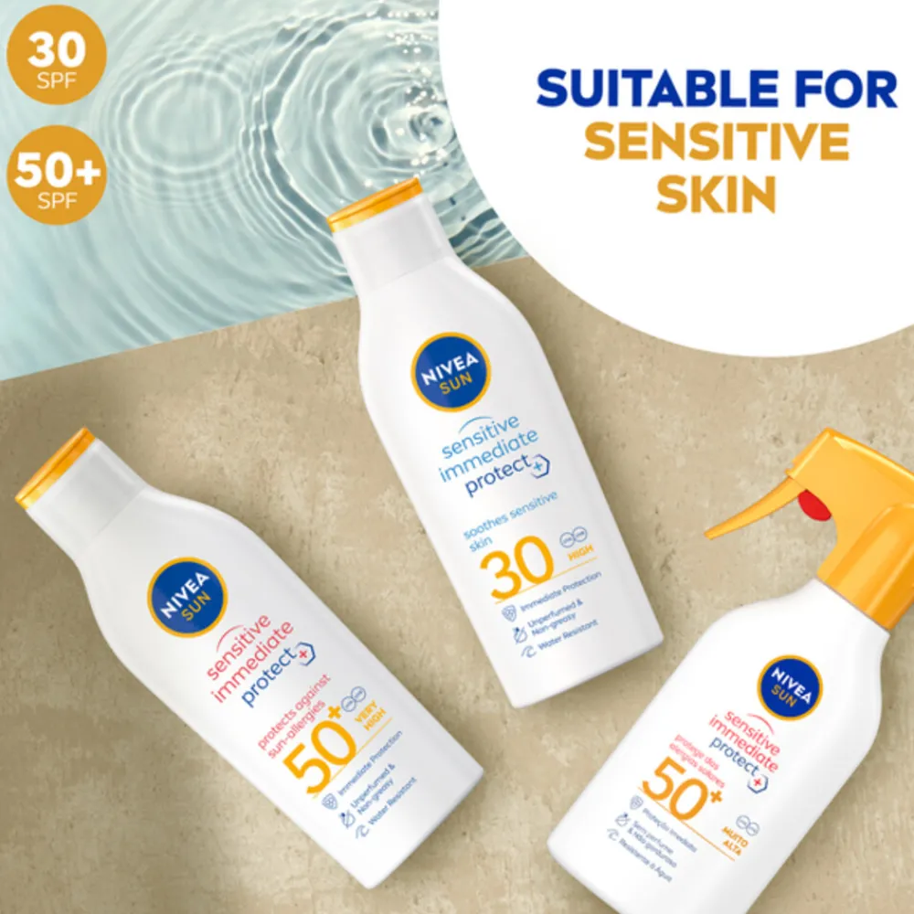 Clearance Sensitive Anti-Allergie Zonnemelk SPF 50 200 ml Zonbescherming