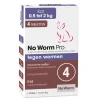 Vlo, Teek & Worm<No Worm Pro Ontworming Kleine Kat & Kitten 4 tabletten