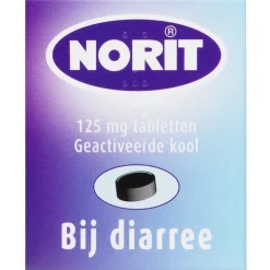 Tabletten 125 mg 50 stuks^Norit New