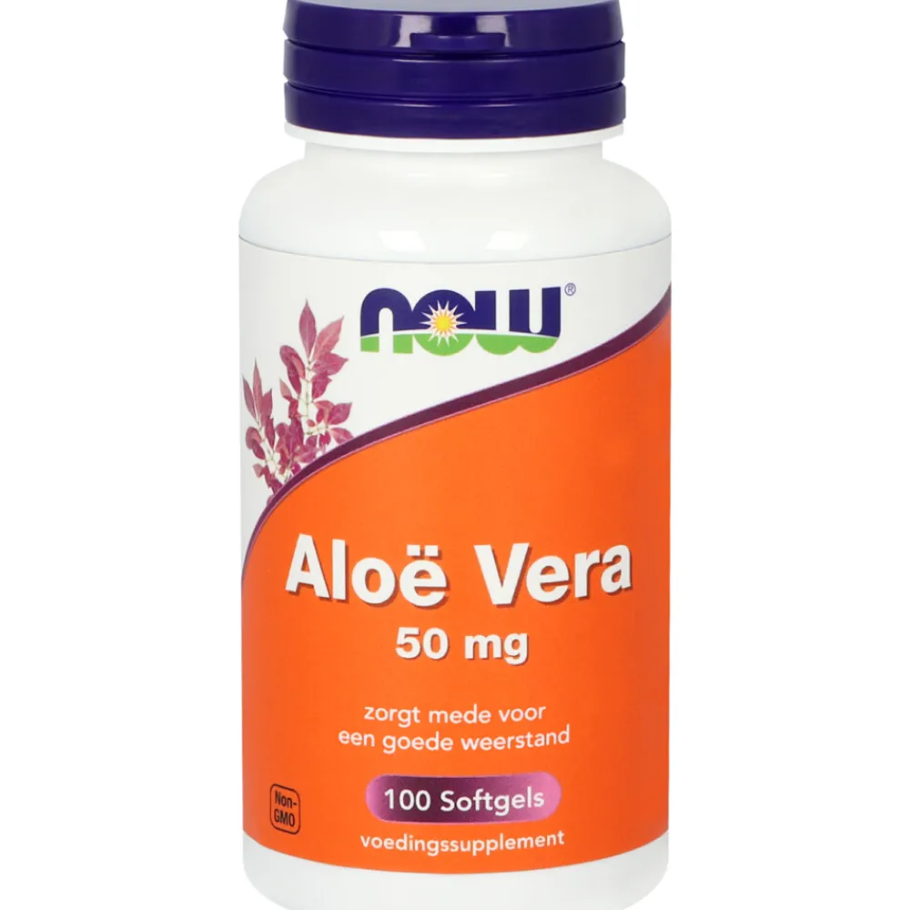 Clearance Aloë Vera 50 mg 100 softgels Voor Vrouw Of Man