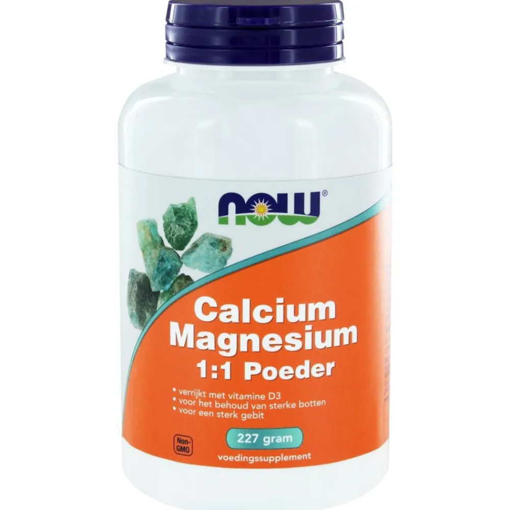 Calcium Magnesium Poeder 227 gr^NOW Sale