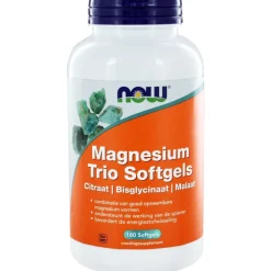 Mineralen<NOW Magnesium Trio 180 softgels