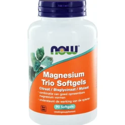 Mineralen<NOW Magnesium Trio 90 softgels