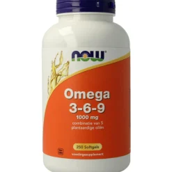 Speciale Bestanddelen<NOW Omega 3-6-9 1000mg 250 capsules