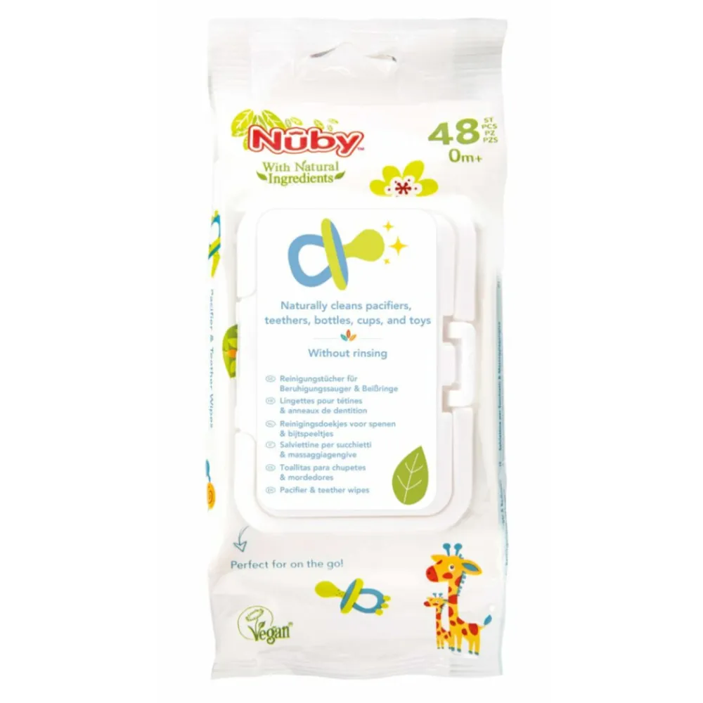 Schoonmaakdoekjes<Nuby Reinigingsdoekjes 48 stuks