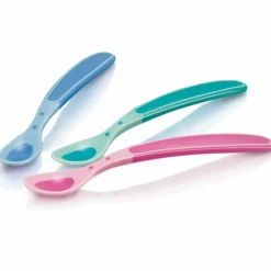 Warmtegevoelige Lepetljes 3+ mnd 3 stuks^Nuby Best