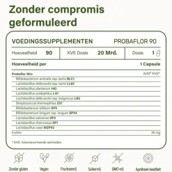 Outlet Probaflor Probiotica 90 stuks Speciale Bestanddelen