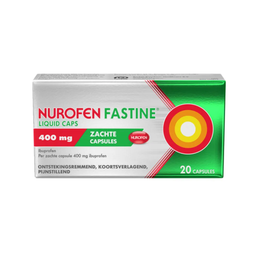 Best Fastine 400 mg 20 capsules Pijnstillend