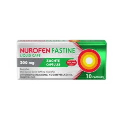 Discount Fastine Liquid Caps 200 mg 10 capsules Pijnstillend