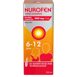 Suspensie voor Kinderen 200 mg/5 ml 100 ml^Nurofen Clearance