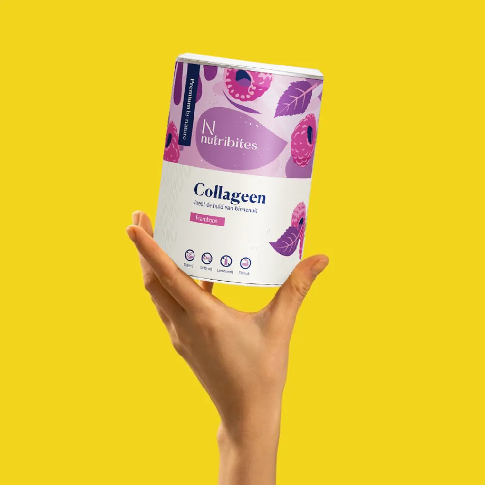 Voor Vrouw Of Man<Nutribites Collageen Framboos Poeder 360 gr