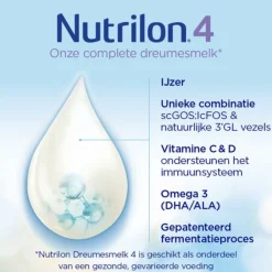 Baby & Peutervoeding<Nutrilon Dreumesmelk 4 Vanille 800 gr