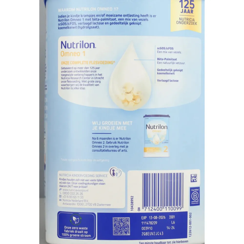 Omneo Comfort 1 800 gr^Nutrilon