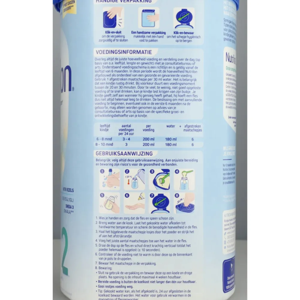 Opvolgmelk Standaard 2 800 gr^Nutrilon Hot
