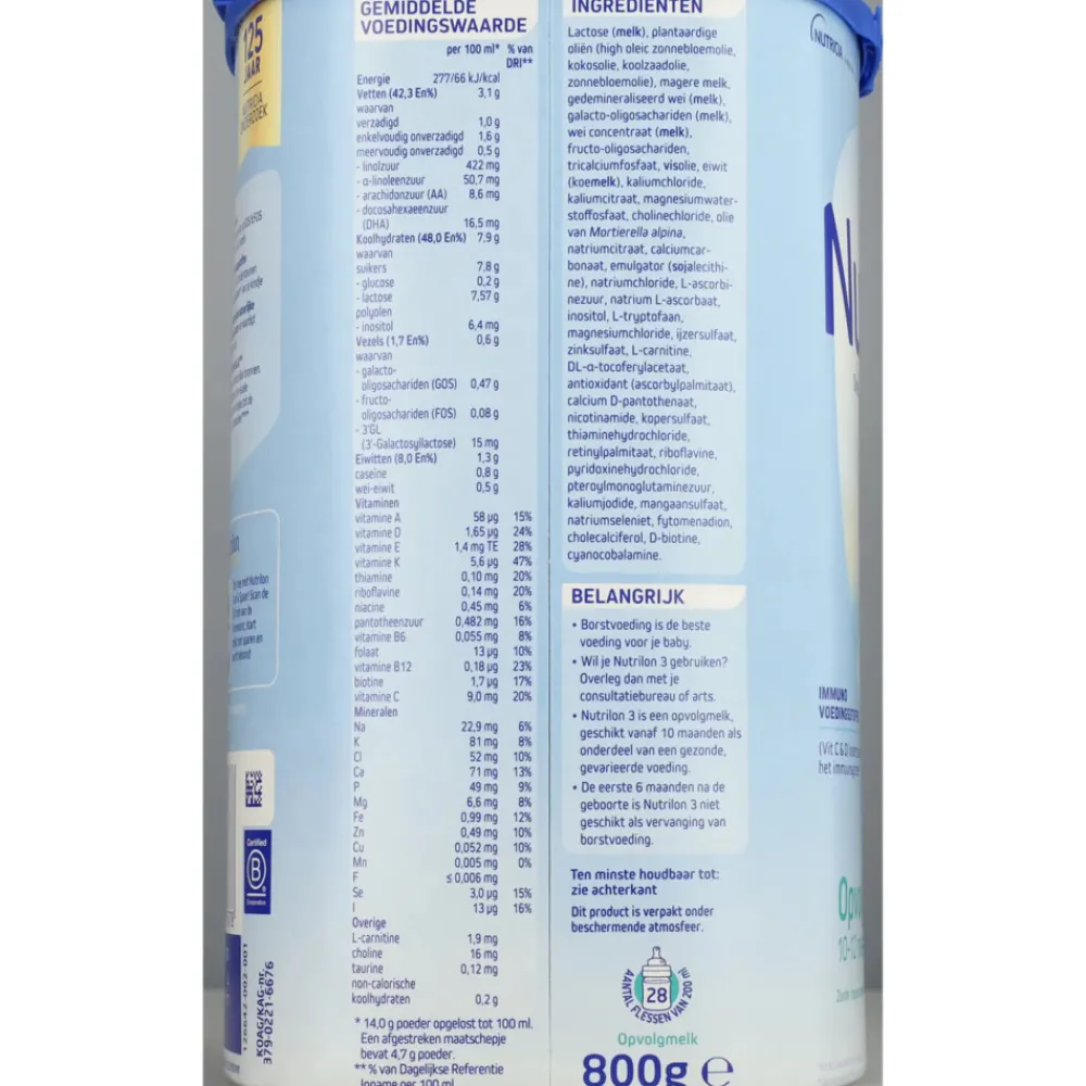 Opvolgmelk Standaard 3 800 gr^Nutrilon Discount