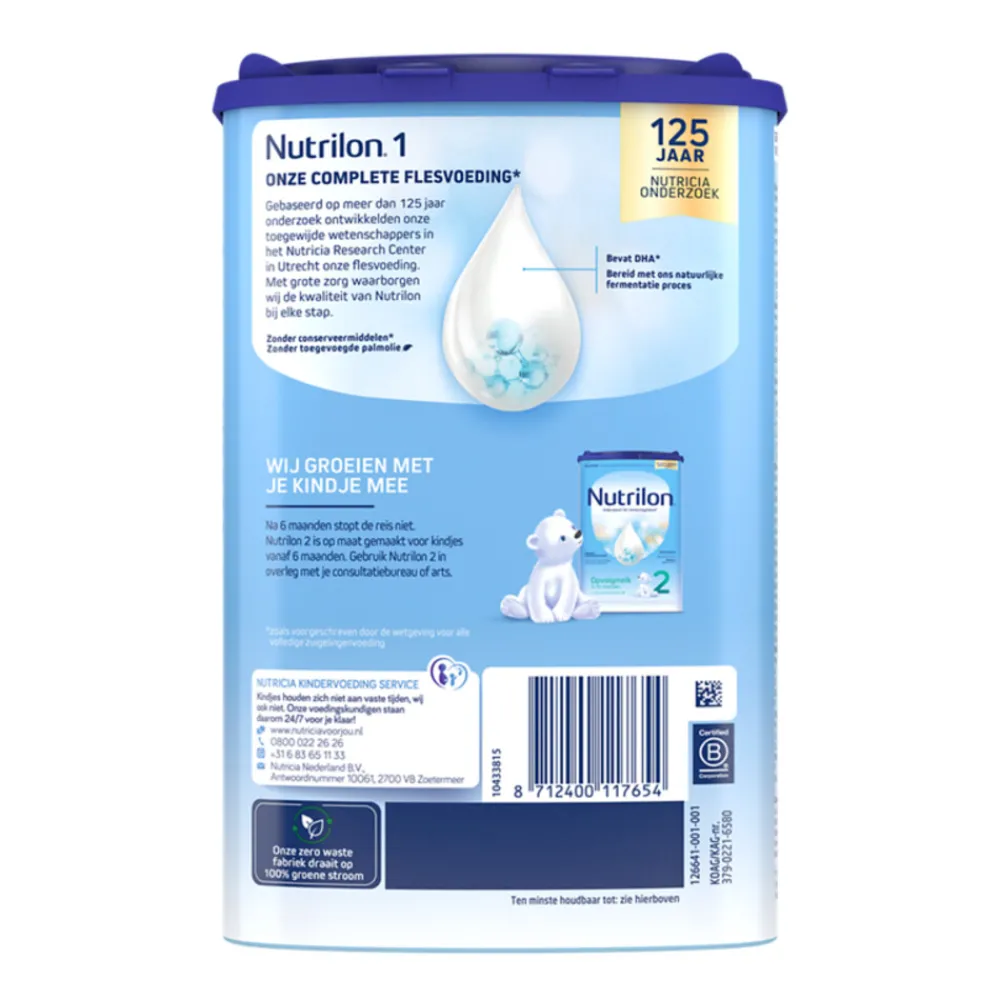 Hot Zuigelingenvoeding Standaard 1 800 gr Baby & Peutervoeding