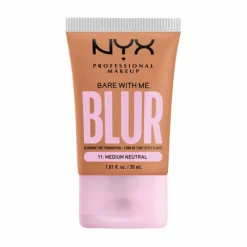 Foundation<NYXr NYX Bare With Me Blur Tint Foundation Medium Neutral 30 ml