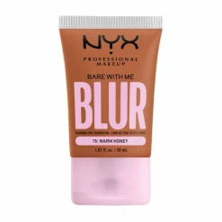 Foundation<NYXr NYX Bare With Me Blur Tint Foundation Warm Honey 30 ml