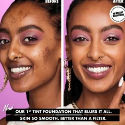 Hot NYX Bare With Me Blur Tint Foundation Rich 30 ml Foundation