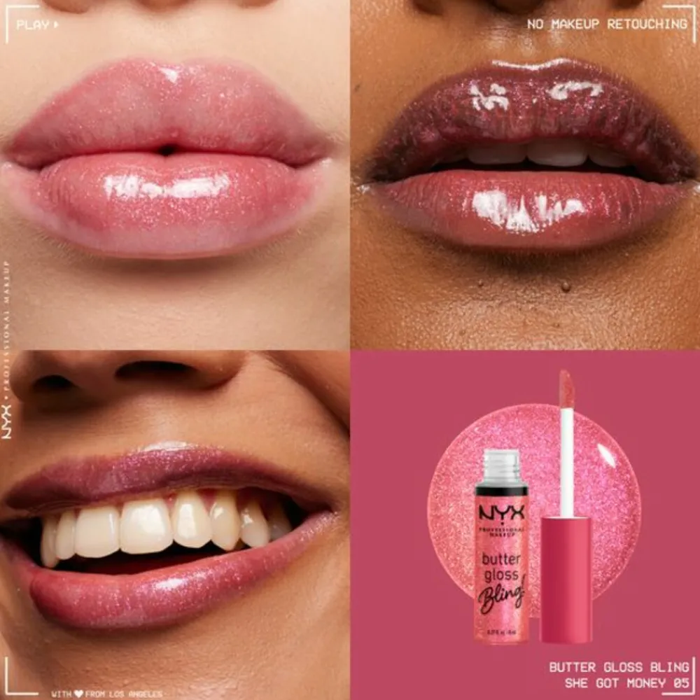NYX Butter Gloss Bling Lipgloss She Got Money 8 ml^NYXr