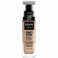 Foundation<NYXr NYX Can't Stop Won't Stop Foundation Porcelain 30 ml