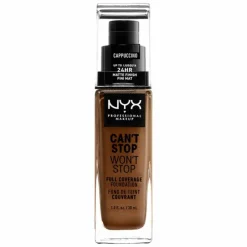 Foundation<NYXr NYX Can't Stop Won't Stop Foundation Cappuccino 30 ml