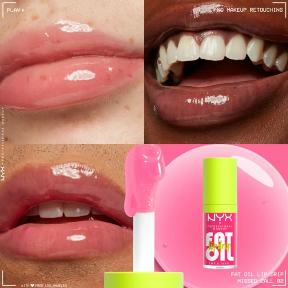 Lipgloss<NYXr NYX Fat Oil Lip Drip Lipgloss Missed Call 4.8 ml