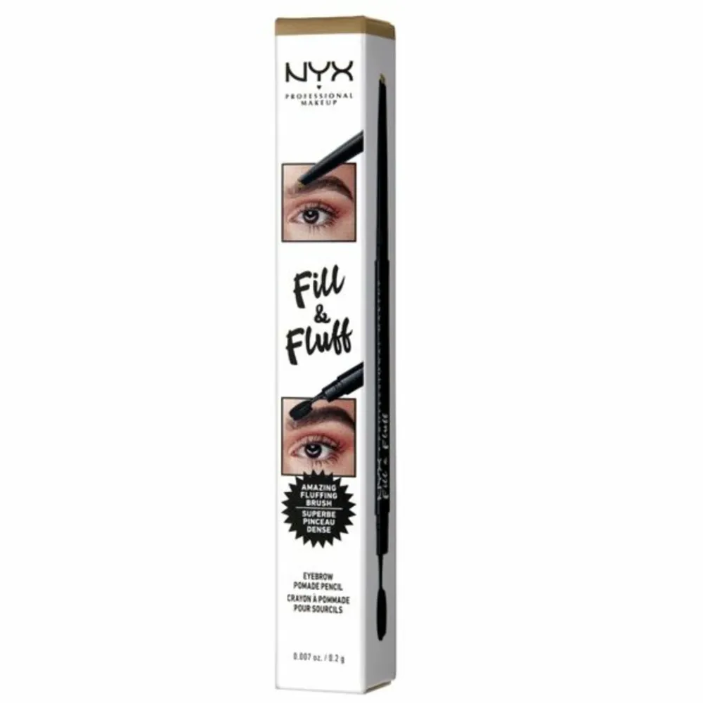 NYX Fill & Fluff Wenkbrauw Pomade Potlood Blonde 0.2 gr^NYXr New